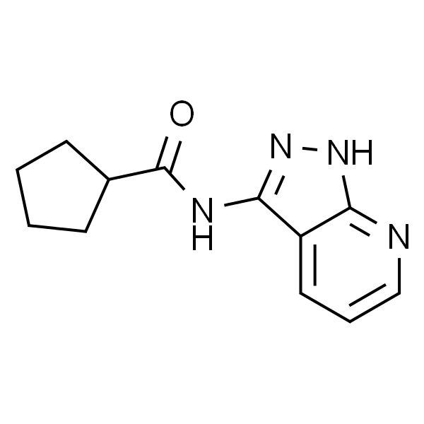 N-(1H-吡唑并[3,4-b]吡啶-3-基)环戊烷甲酰胺