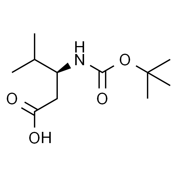 (S)-3-((叔丁氧基羰基)氨基)-4-甲基戊酸