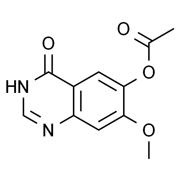 7-甲氧基-4-氧代-3,4-二氢喹唑啉-6-醇乙酸酯