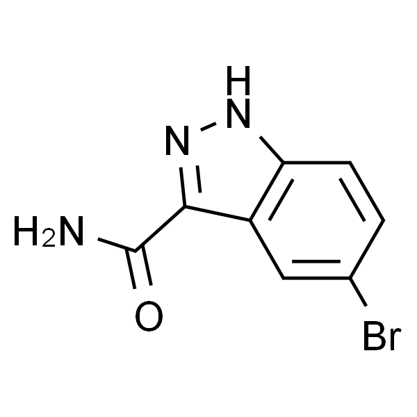 5-溴-1H-吲唑-3-甲酰胺