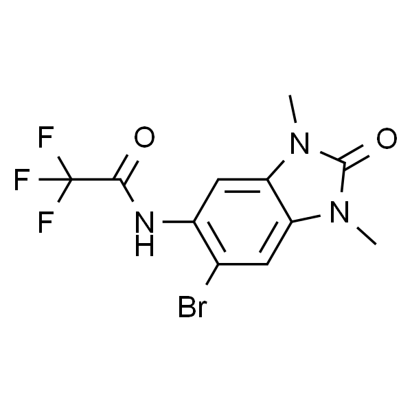 N-(6-溴-1,3-二甲基-2-氧代-2,3-二氢-1H-苯并[d]咪唑-5-基)-2,2,2-三氟乙酰胺
