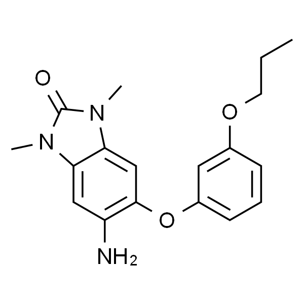 5-氨基-1,3-二甲基-6-(3-丙氧基苯氧基)-1H-苯并[d]咪唑-2(3H)-酮