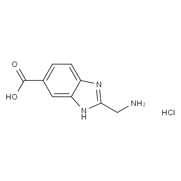 2-(氨甲基)-1H苯并[d]咪唑-6-羧酸盐酸盐