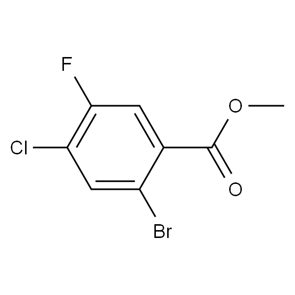 2-溴-4-氯-5-氟-苯甲酸甲酯