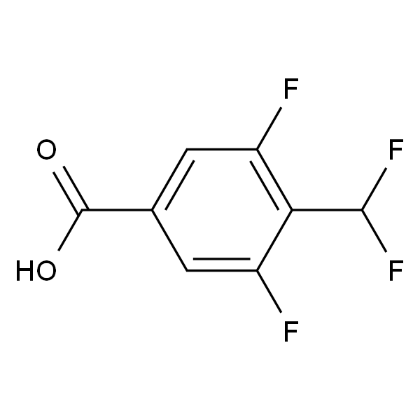 4-(二氟甲基)-3,5-二氟苯甲酸