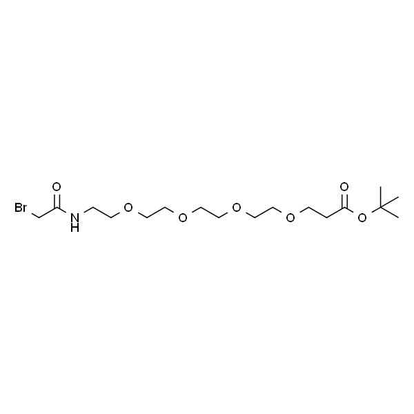Bromoacetamido-PEG4-C2-Boc
