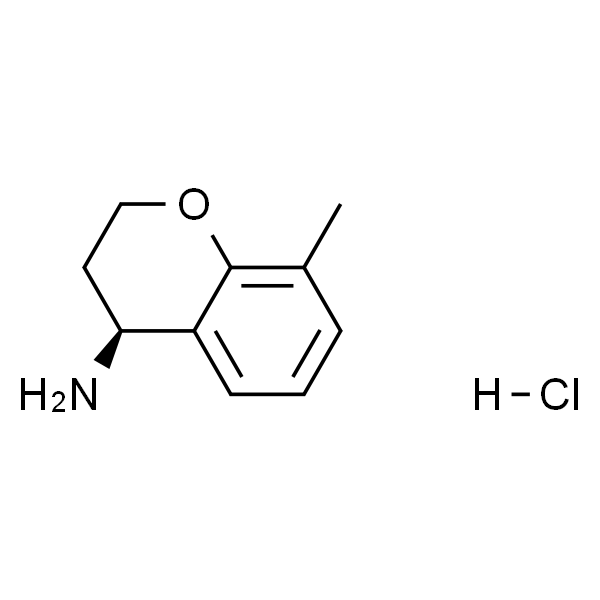(4S)-8-甲基-3,4-二氢-2H-1-苯并吡喃-4-胺盐酸盐