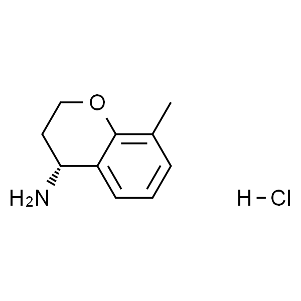 (4R)-8-甲基-3,4-二氢-2H-1-苯并吡喃-4-胺盐酸盐