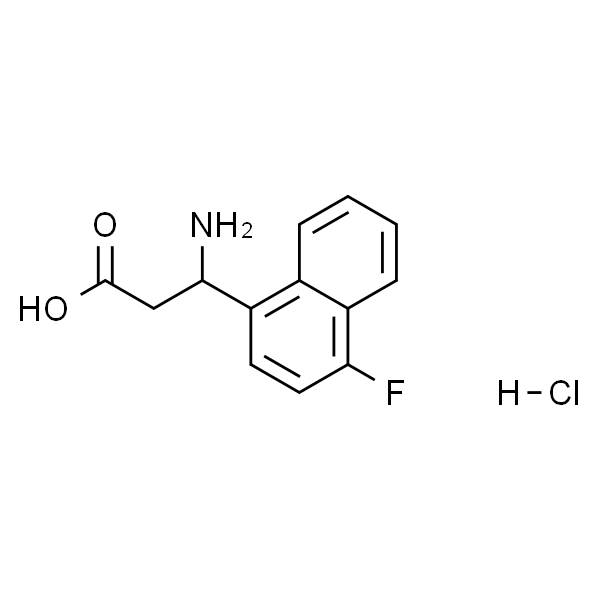 3-氨基-3-(4-氟萘-1-基)丙酸盐酸盐