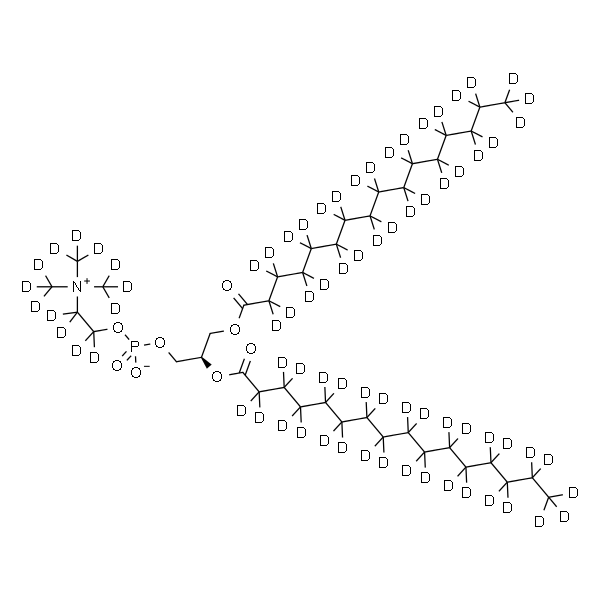 1,2-dipalmitoyl-d62-sn-glycero-3-phosphocholine-1,1,2,2-d4-N,N,N-trimethyl-d9