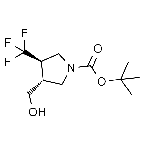 反式-3-(羟甲基)-4-(三氟甲基)吡咯烷-1-羧酸叔丁酯