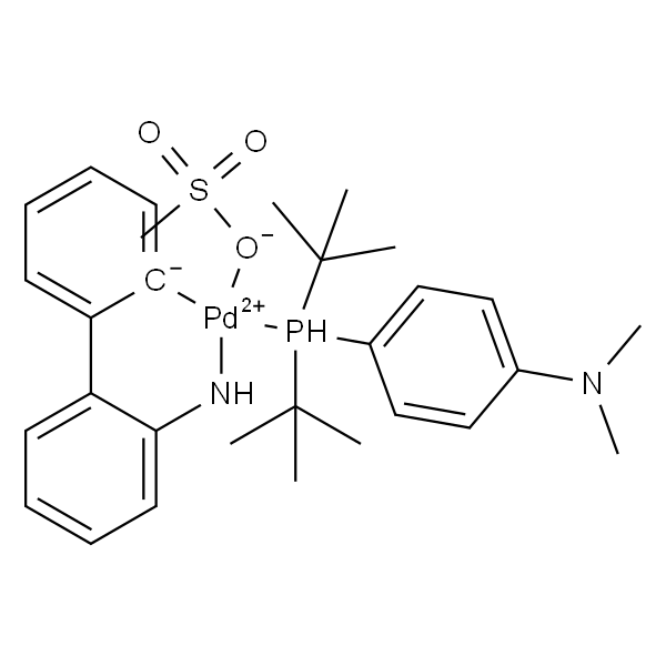 甲磺酸[(4-(N,N-二甲氨基)苯基]二叔丁基膦(2'-氨基-1,1'-联苯-2-基)钯(II)