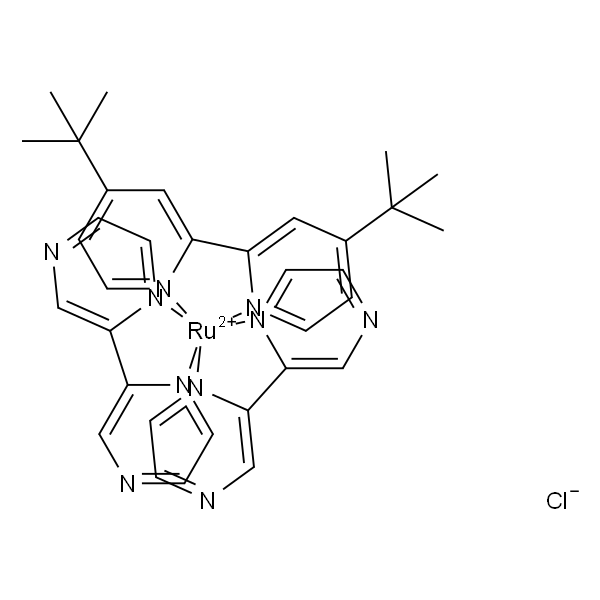 二(2,2''-联吡啶)(2,2''-联(4-叔丁基吡啶))钌二氯化物