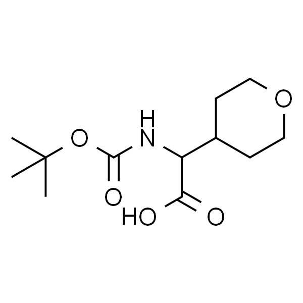 叔丁氧基羰基氨基-(四氢吡喃-4-基)乙酸