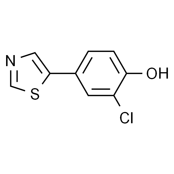 2-氯-4-(噻唑-5-基)苯酚