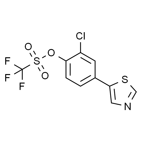 2-氯-4-(噻唑-5-基)苯基三氟甲磺酸酯