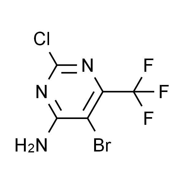 5-溴-2-氯-6-(三氟甲基)嘧啶-4-胺