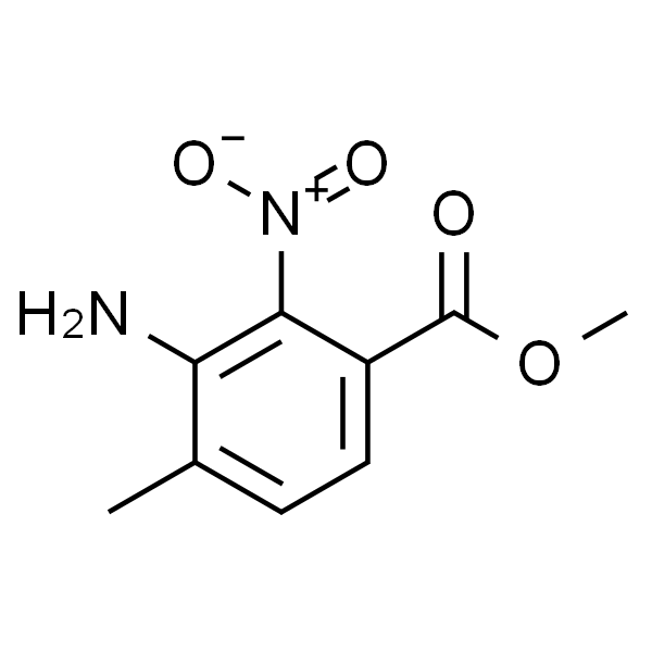Benzoic acid, 3-amino-4-methyl-2-nitro-, methyl ester
