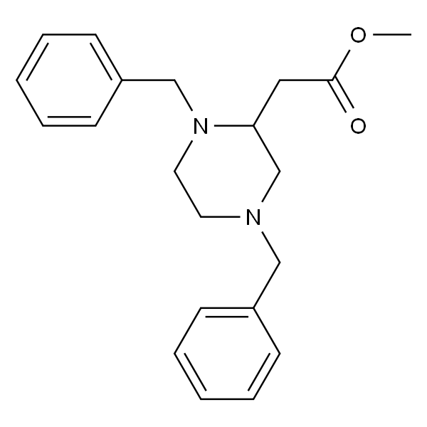 2-(1,4-二苄基哌嗪-2-基)乙酸甲酯