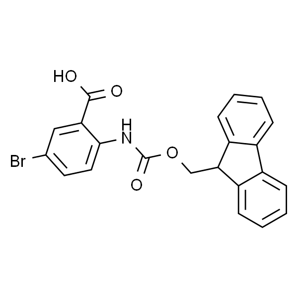 2-(((((9H-芴-9-基)甲氧基)羰基)氨基)-5-溴苯甲酸