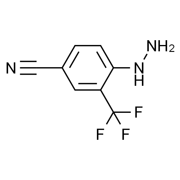 4-肼基-3-(三氟甲基)苯甲腈