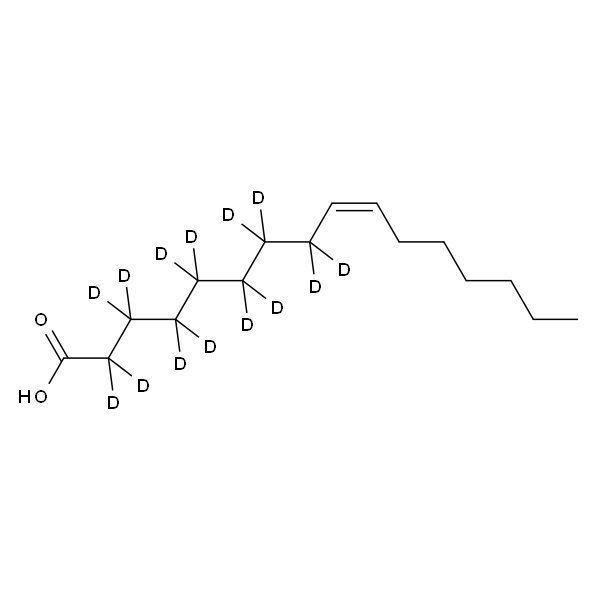 Palmitoleic-2,2,3,3,4,4,5,5,6,6,7,7,8,8-D14 acid