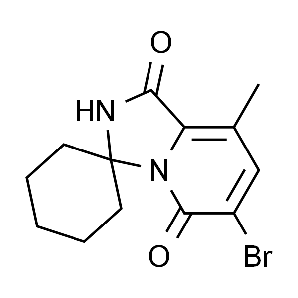 6''-溴-8''-甲基-1''H-螺[环己烷-1,3''-咪唑并[1,5-a]吡啶] -1'',5''(2''H)-二酮