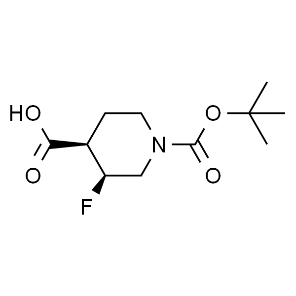 (3S,4R)-1-(tert-butoxycarbonyl)-3-fluoropiperidine-4-carboxylic acid