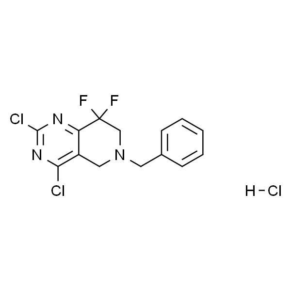 6-苄基-2,4-二氯-8,8-二氟-5,6,7,8-四氢吡啶并[4,3-d]嘧啶盐酸盐