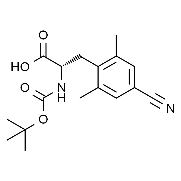 (S)-2-((叔丁氧基羰基)氨基)-3-(4-氰基-2,6-二甲基苯基)丙酸