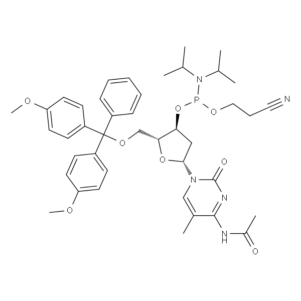 5'-DMT-N4-AC-5-ME-DC 亚磷酰胺单体
