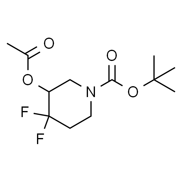 tert-butyl 3-acetoxy-4,4-difluoropiperidine-1-carboxylate
