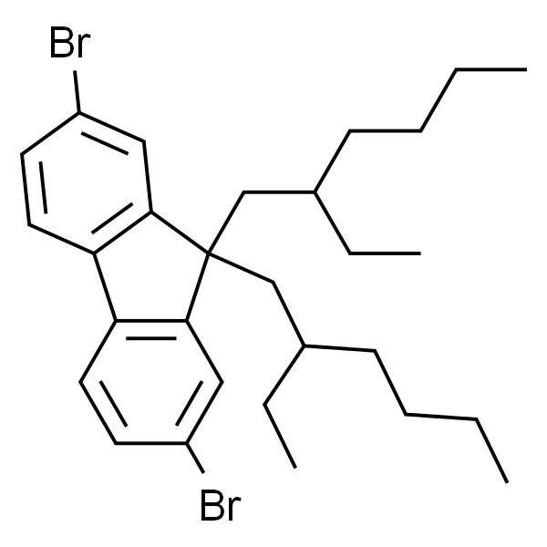 9,9-双(2''-乙基己基)-2,7-二溴芴
