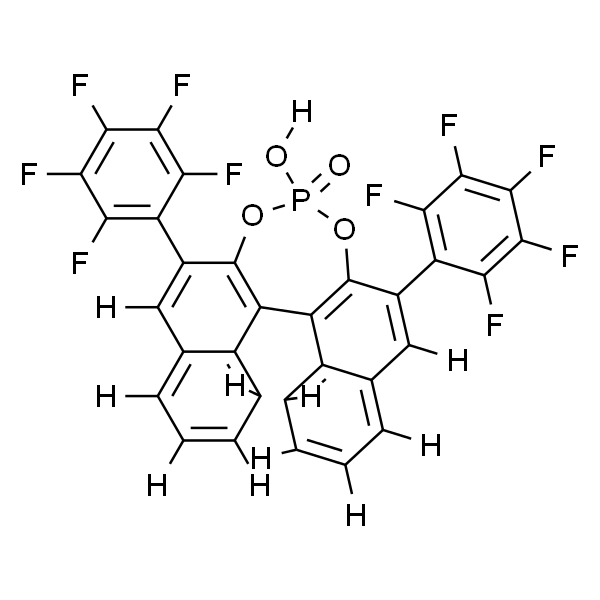(S)-3,3''-双(2,3,4,5,6-五氟苯基)-1,1''-联萘酚磷酸酯