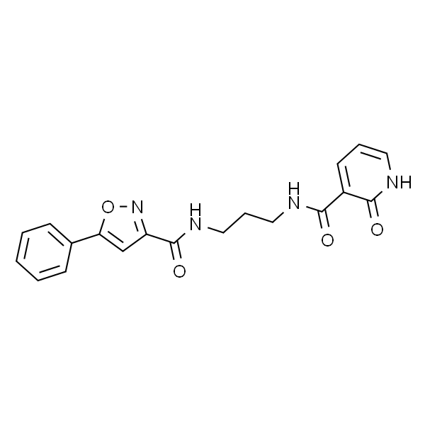 N-(3-(2-氧代-1,2-二氢吡啶-3-甲酰氨基)丙基)-5-苯基异恶唑-3-甲酰胺