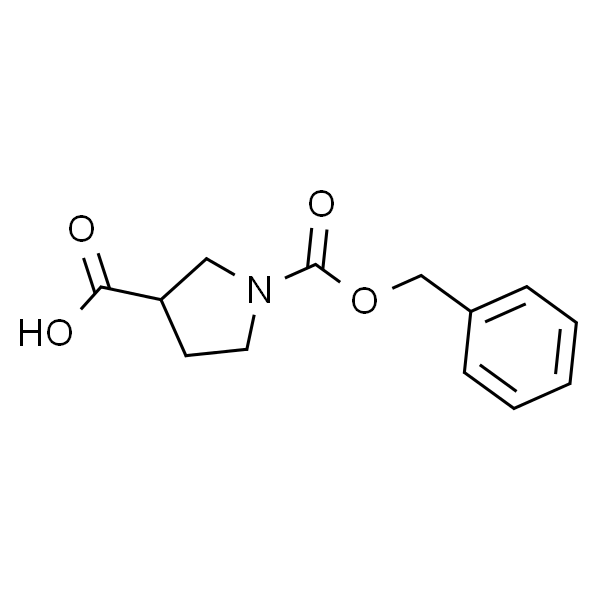 1-Cbz-3-吡咯烷甲酸
