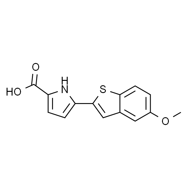 5-(5-甲氧基苯并[b]噻吩-2-基)-1H-吡咯-2-羧酸