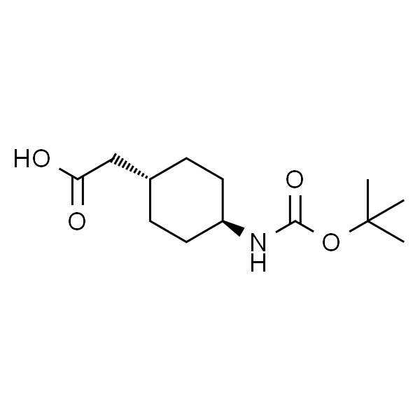 反式-(N-Boc-4-氨基环己基)乙酸