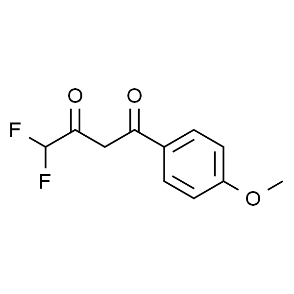 4,4-二氟-1-(4-甲氧基苯基)丁烷-1,3-二酮