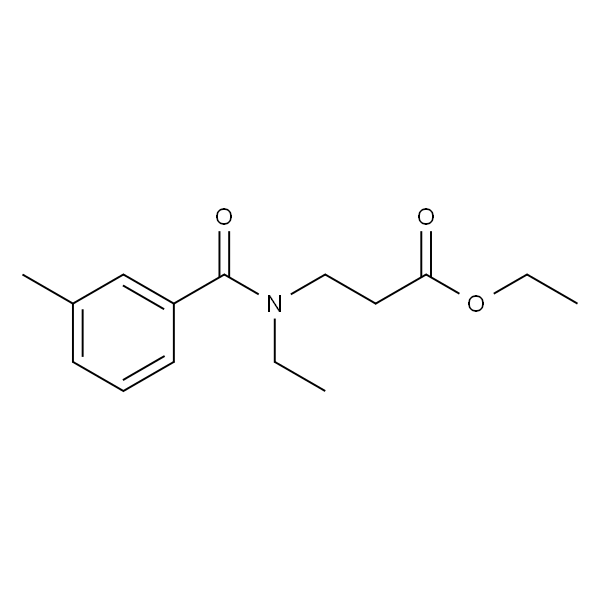 3-(正乙基-3-甲基苯甲酰胺基)丙酸乙酯