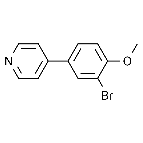 4-(3-溴-4-甲氧基苯基)吡啶