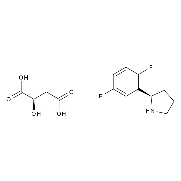 2-(2,5-二氟苯基)吡咯烷(R)-2-羟基琥珀酸盐