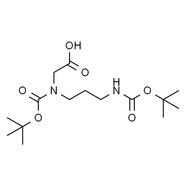 N-(叔丁氧羰基)-N-[3-(BOC-氨基)丙基]甘氨酸