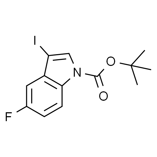 tert-Butyl 5-fluoro-3-iodo-1H-indole-1-carboxylate