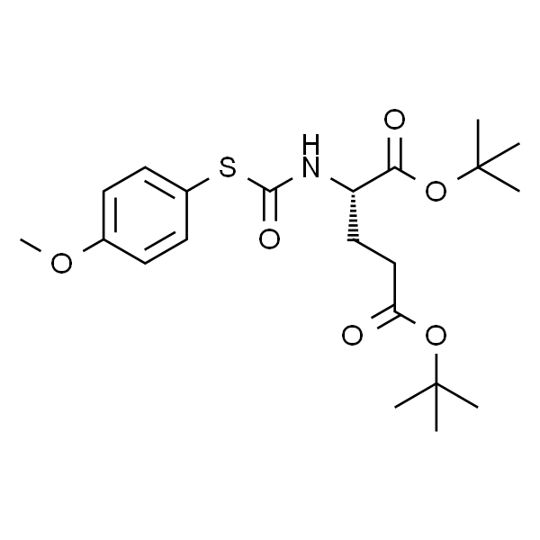 Glutamic acid, N-[[(4-methoxyphenyl)thio]carbonyl]-, bis(1,1-dimethylethyl) ester