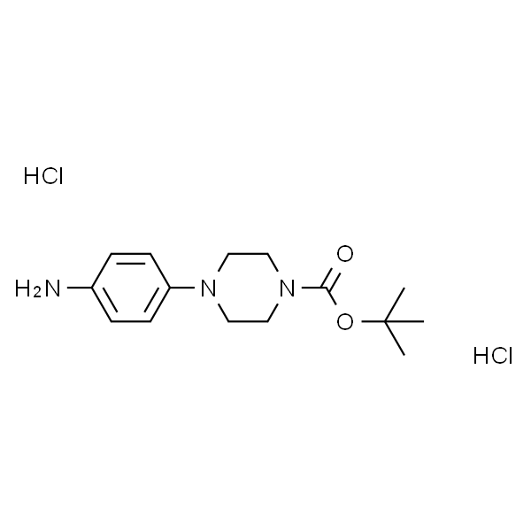 1-Boc-4-(4-氨基苯基)哌嗪二盐酸盐
