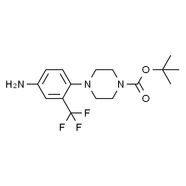 4-(4-氨基-2-三氟甲基-苯基)-哌嗪-1-甲酸叔丁基酯