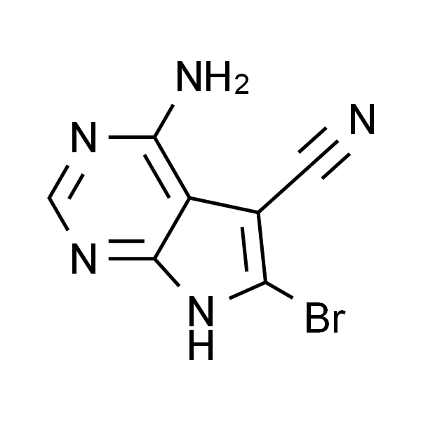 4-氨基-6-溴-7H-吡咯并[2,3-d]嘧啶-5-腈