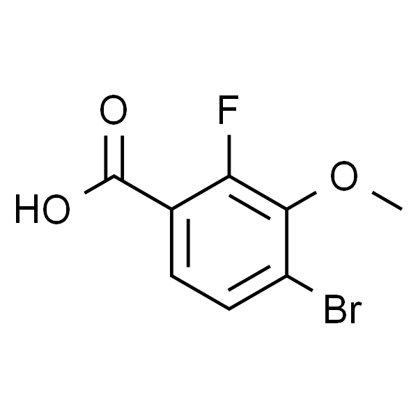 4-溴-2-氟-3-甲氧基苯甲酸