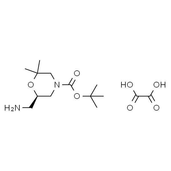 (R)-6-(氨基甲基)-2,2-二甲基吗啉-4-羧酸叔丁酯草酸酯
